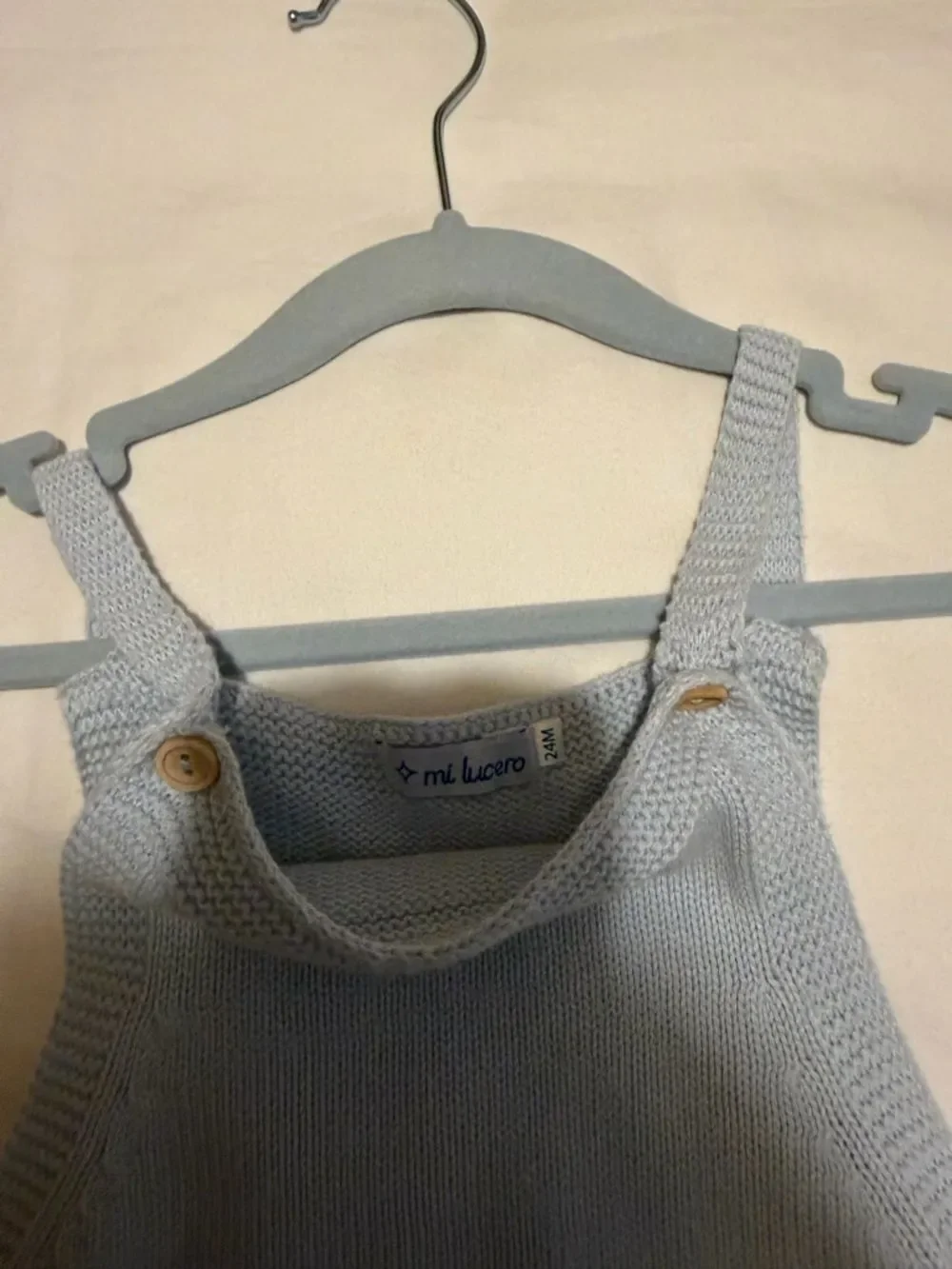 Mi Lucero knit onesie